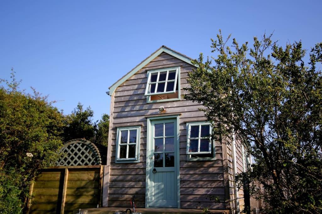 뷰드 Tiny House On Isolated Farm By The Cornish Coast 빌라 외부 사진