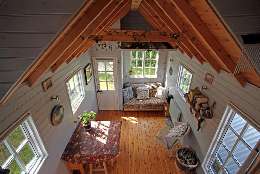 뷰드 Tiny House On Isolated Farm By The Cornish Coast 빌라 외부 사진