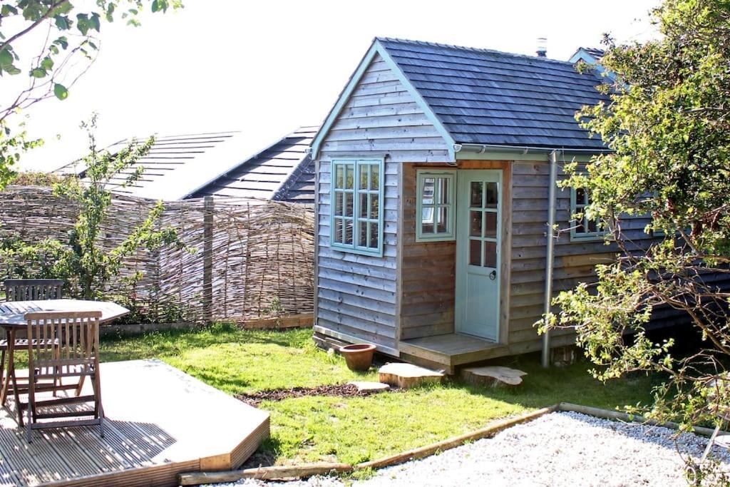 뷰드 Tiny House On Isolated Farm By The Cornish Coast 빌라 외부 사진